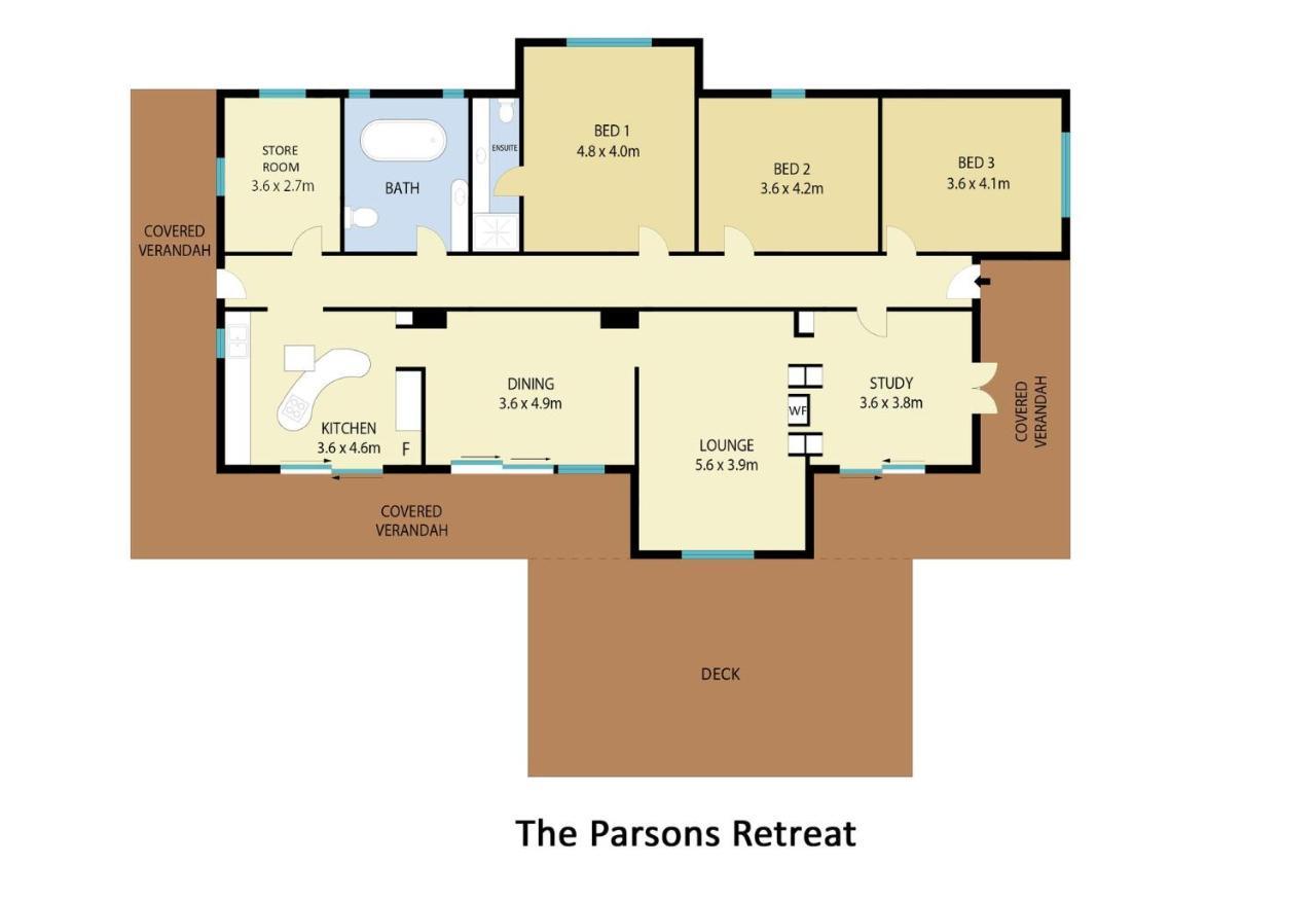 הוילה רוטברי The Parsons Retreat מראה חיצוני תמונה